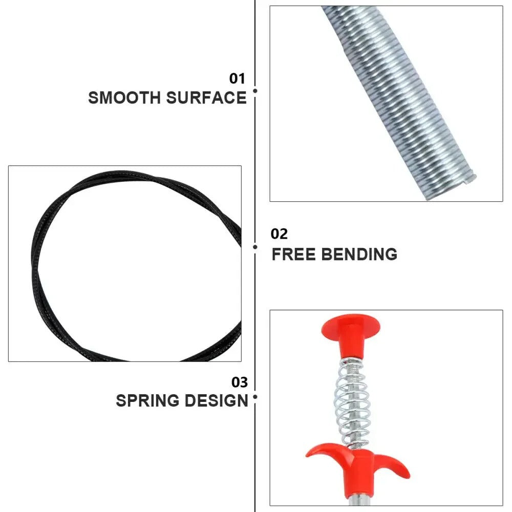 Stainless Steel Sink Wire Drain Cleaner