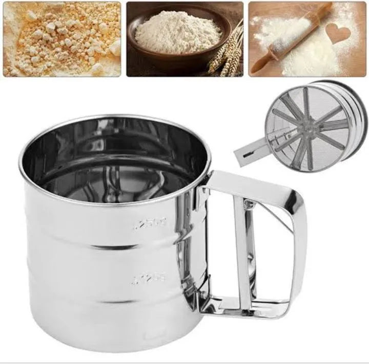 Stainless Steel Sifter for Baking