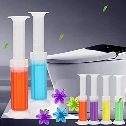 Toilet Cleaning Stamp Gel Toilet Injection Gel Flower Bathroom Cleaner Toilet Gel