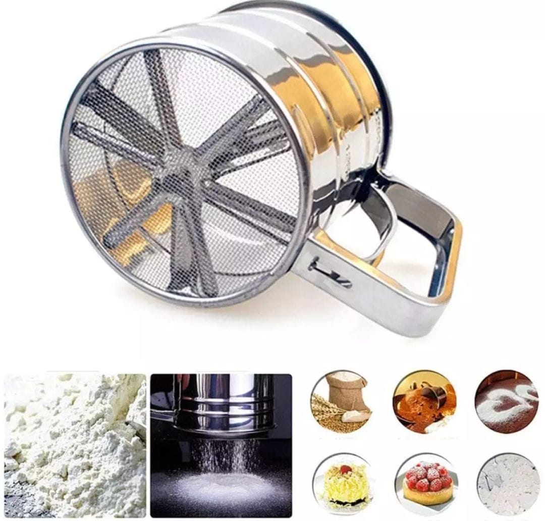 Stainless Steel Sifter for Baking