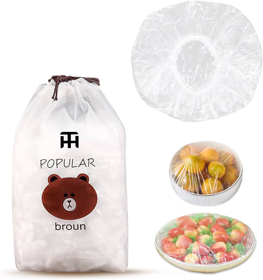 Disposable Food Cover Plastic Wrap (100 PCS)