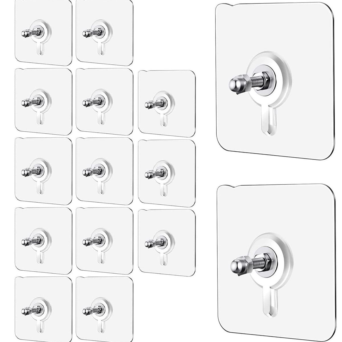 Wall Hooks Sticker (Pack of 10)