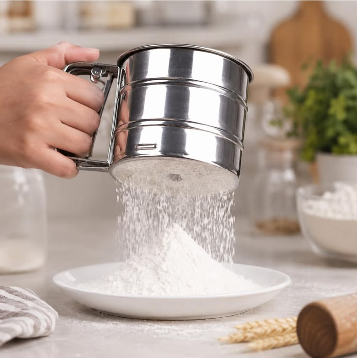 Stainless Steel Sifter for Baking