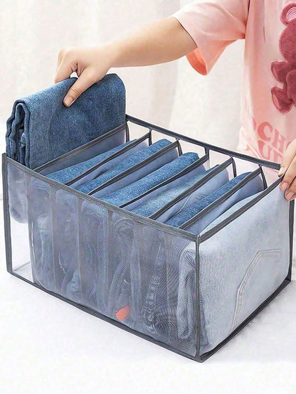7 Grids Washable Wardrobe Clothes Organizer