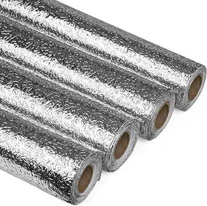 Silver Aluminum Foil Sheet 60×200cm (2M)