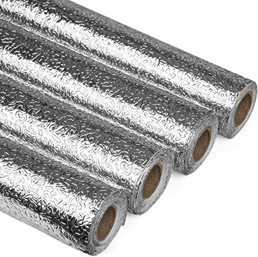 Silver Aluminum Foil Sheet 60×200cm (2M)