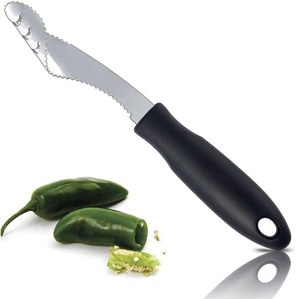 Steel Pepper Corer & Vegetable Slicer