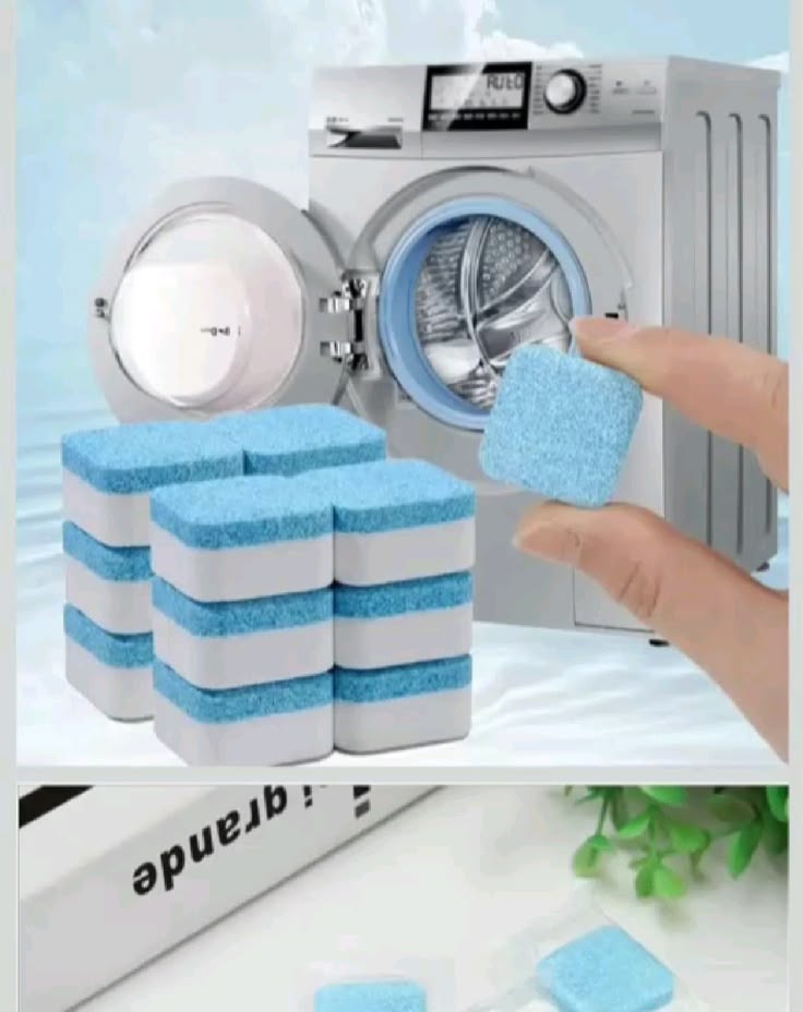 Original China Imported Washing Machine Cleaner - 12 Tablets