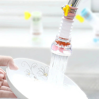 Splash Fan Faucet With Clip