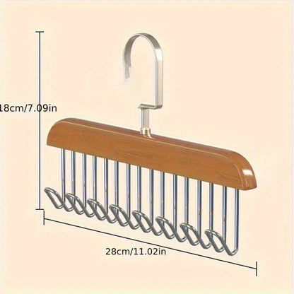 Wooden Multifunctional Hook Hanger