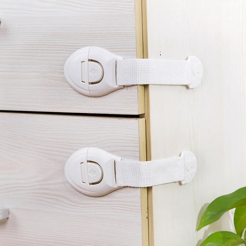 Safety Fridge Drawer Door Cabinet Cupboard Locks (Pack Of 5)