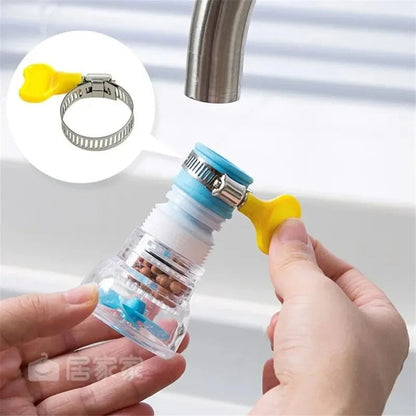 Splash Fan Faucet With Clip