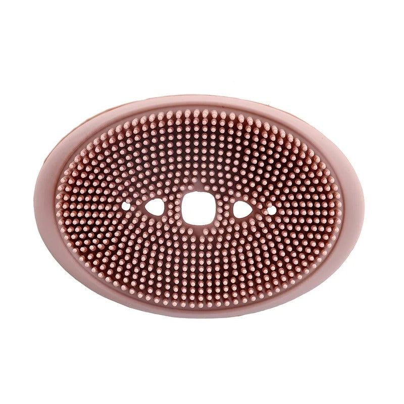 2 in 1 Silicone Soap Holder Double Sided Flexible Multifunctional Bathroom Kitchen Soap