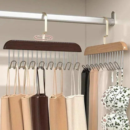 Wooden Multifunctional Hook Hanger