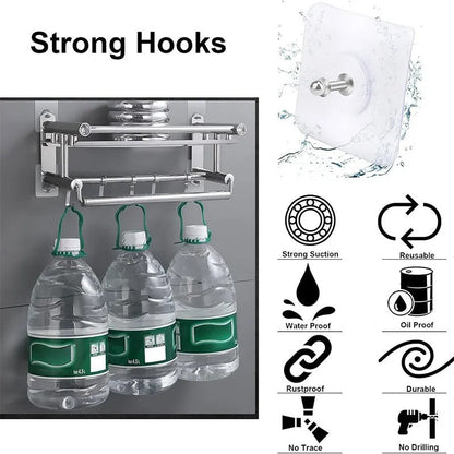 Wall Hooks Sticker (Pack of 10)